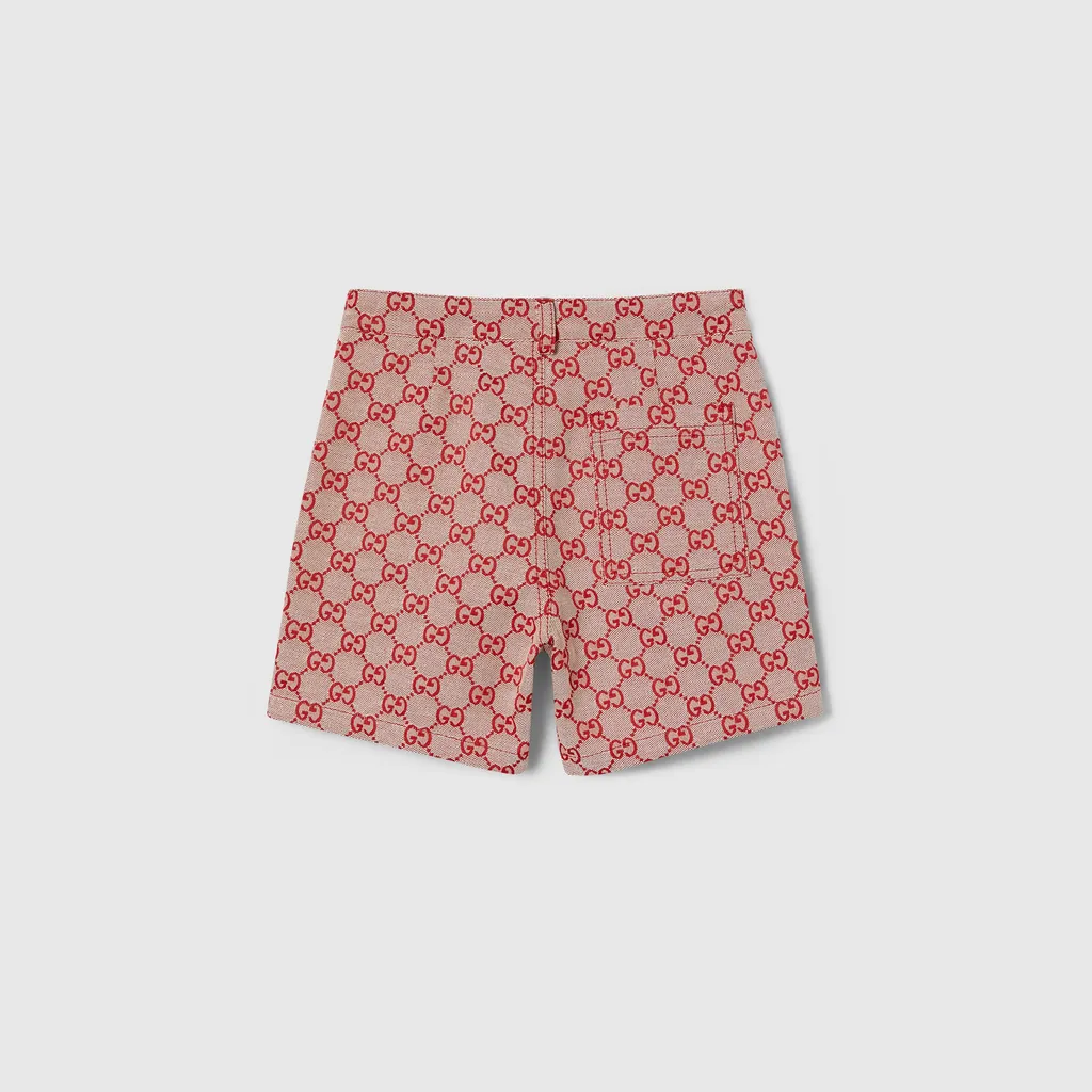 Children's Gg Canvas Shorts