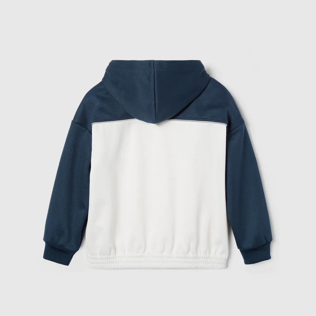 Children's Jersey Hooded Zip Jacket