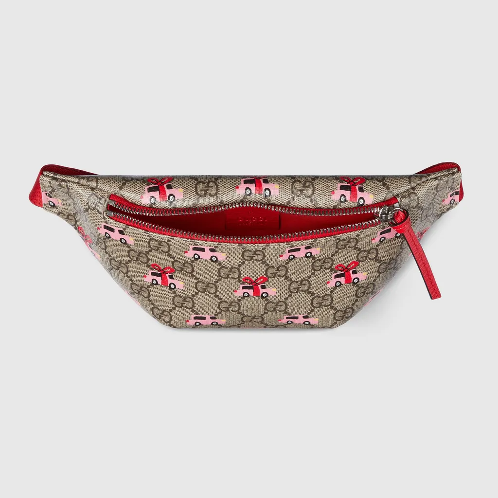 Children's Printed Gg Belt Bag