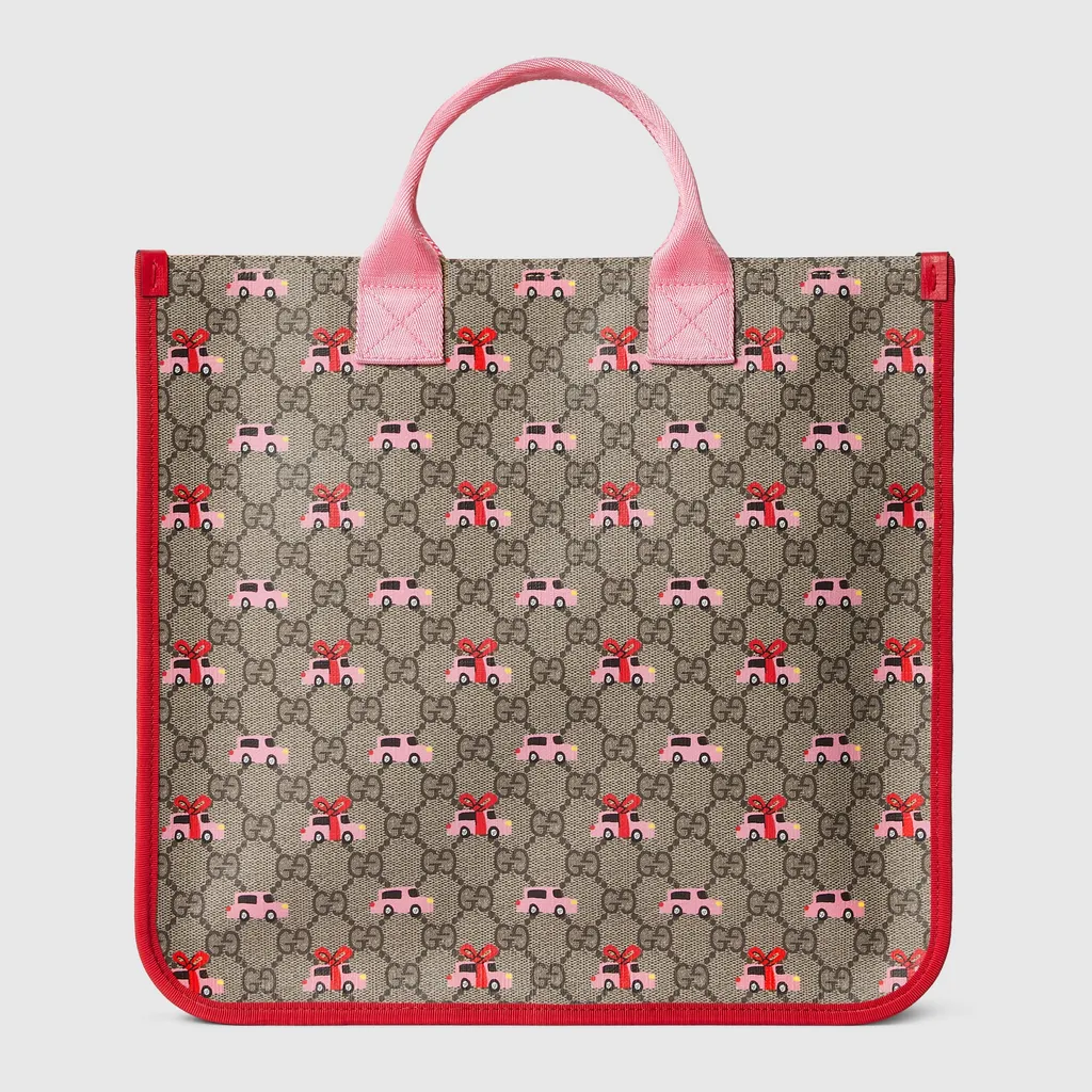 Children's Printed Gg Tote Bag