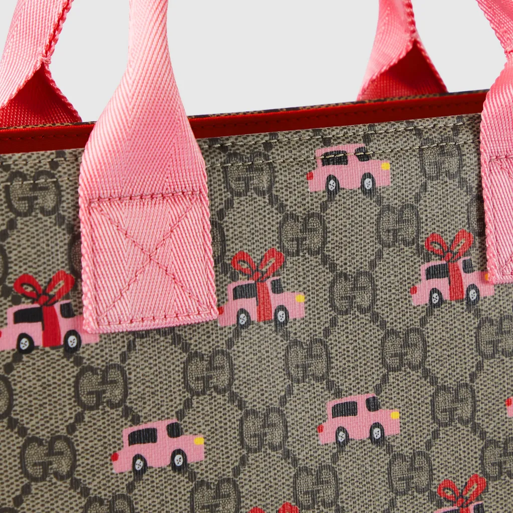 Children's Printed Gg Tote Bag