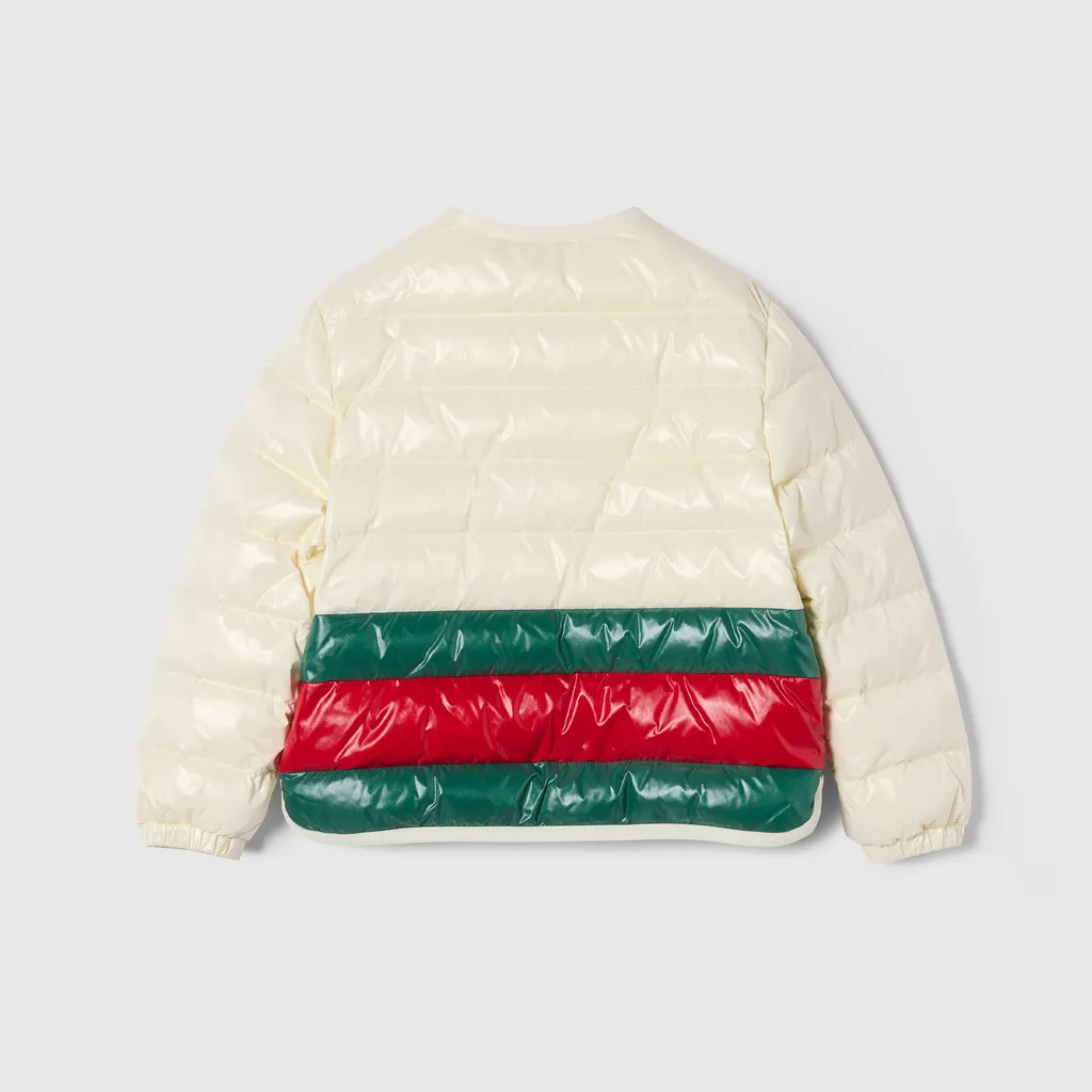 Children's Padded Jacket With Web