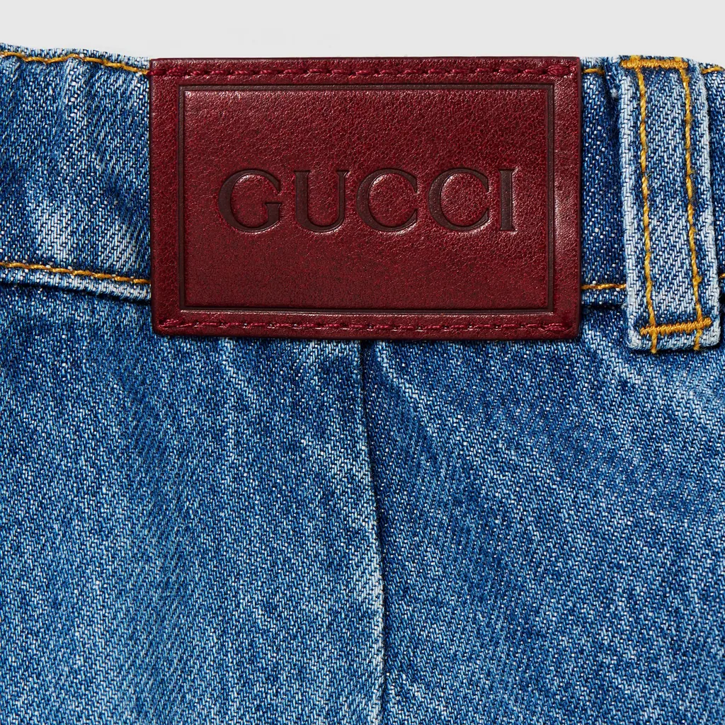 Children's Bleached Denim Shorts
