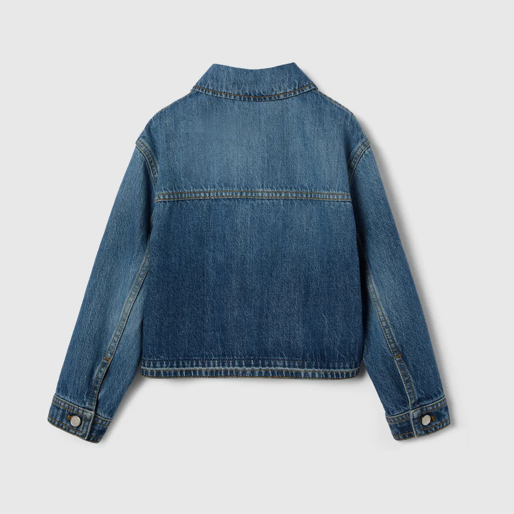 Children's Bleached Denim Jacket
