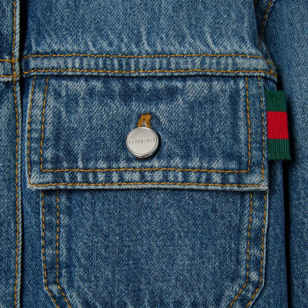 Children's Bleached Denim Jacket