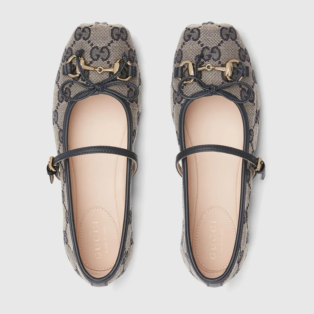 Children's Ballet Flat With Horsebit