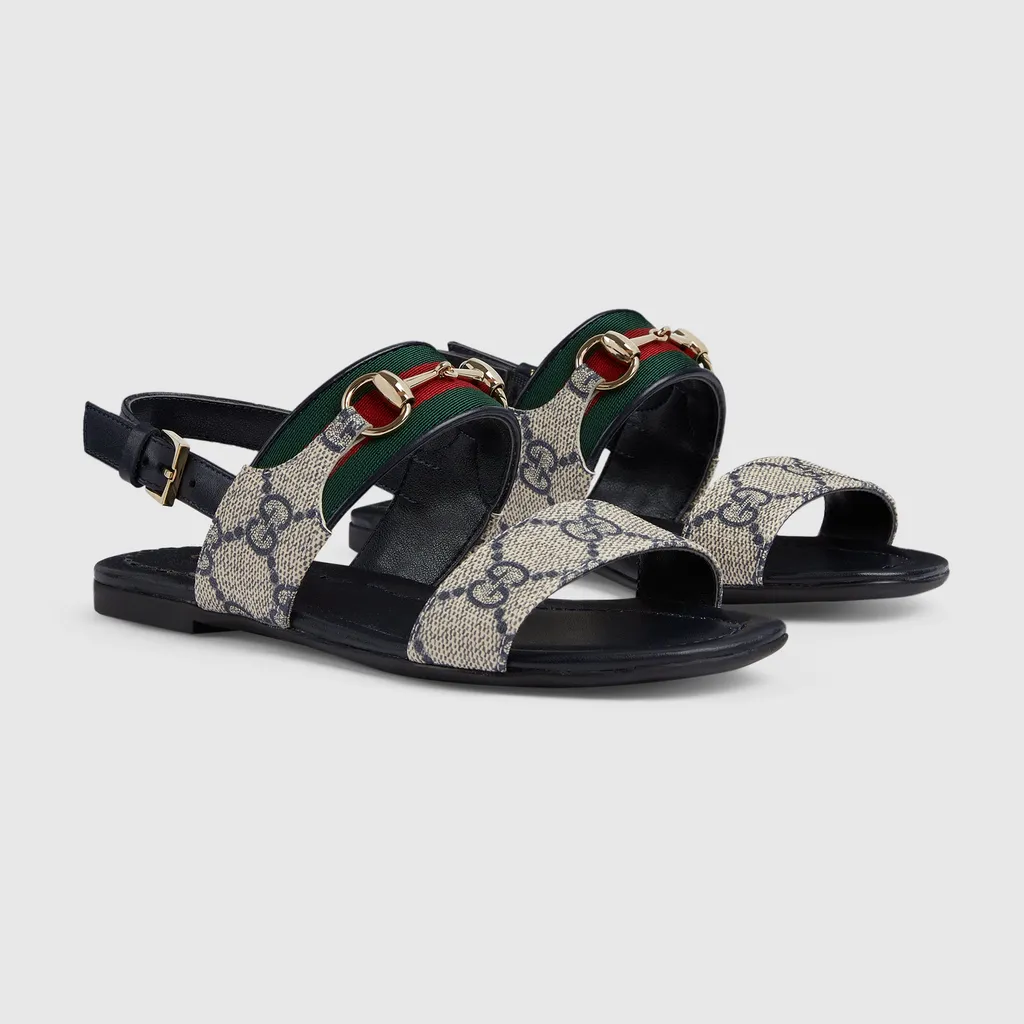 Children's Sandal With Web