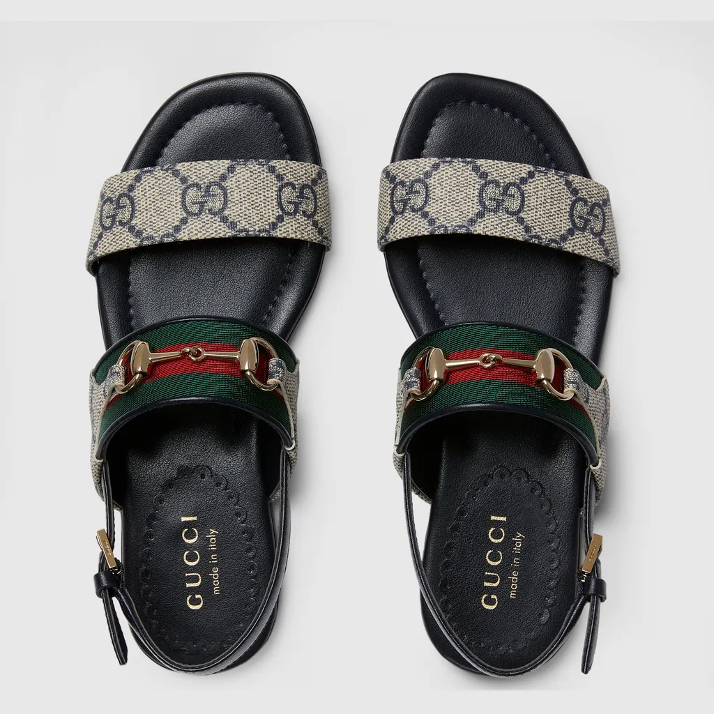 Children's Sandal With Web