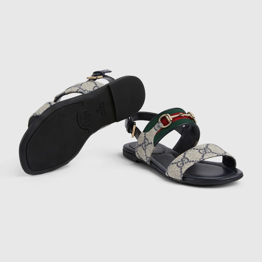 Children's Sandal With Web