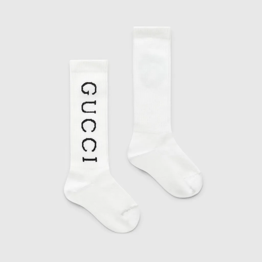 Children's Cotton Blend Rib Socks