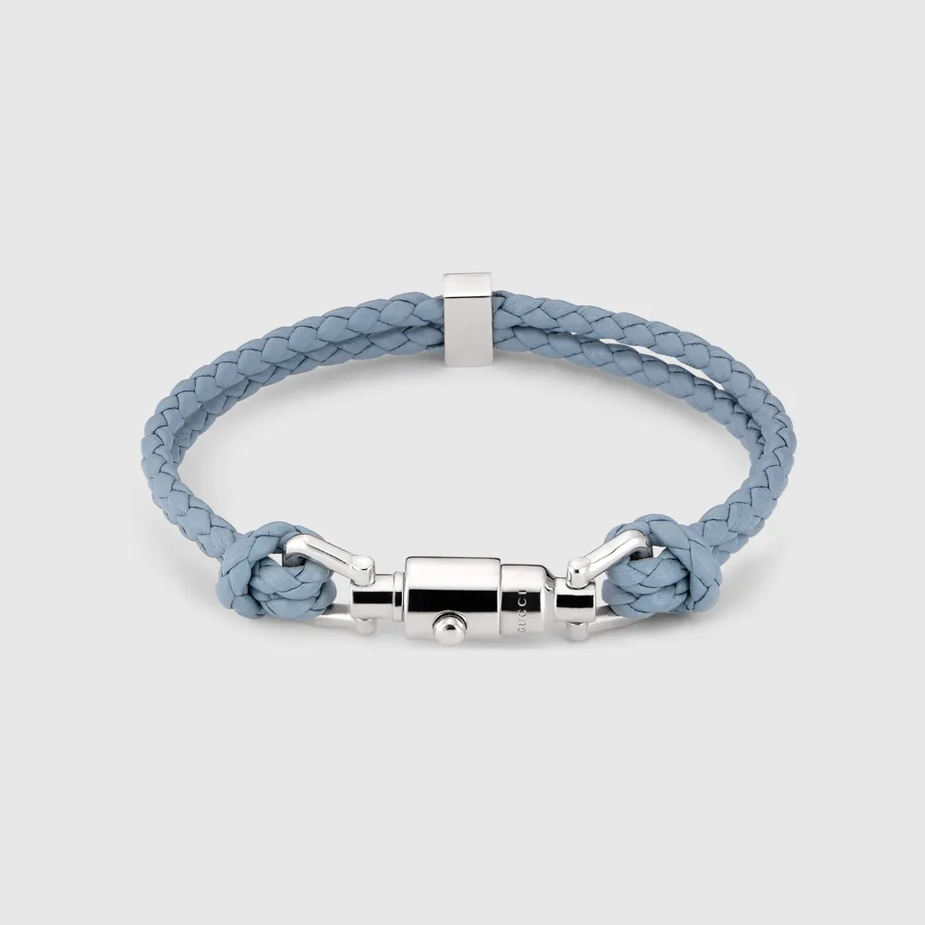 Braided Bracelet With Piston Detail