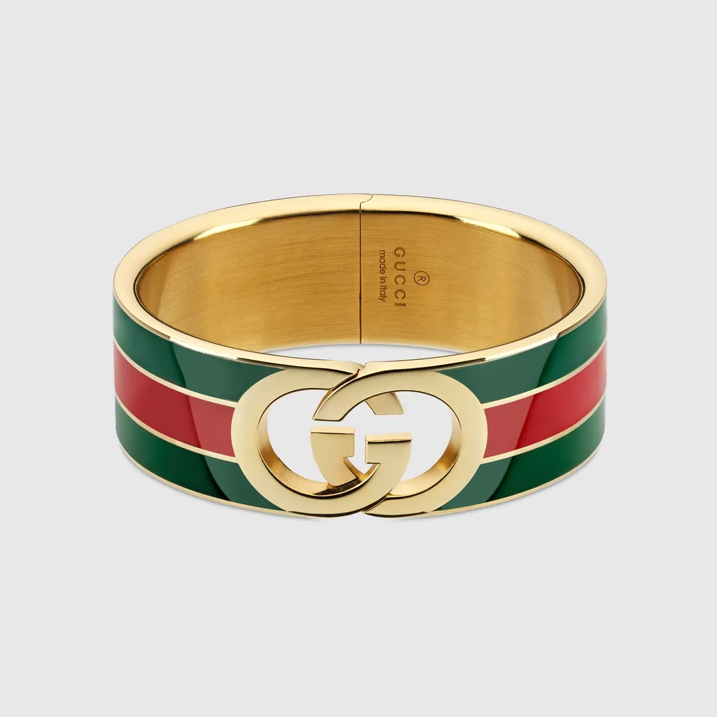 Gucci Interlocking Bangle Bracelet