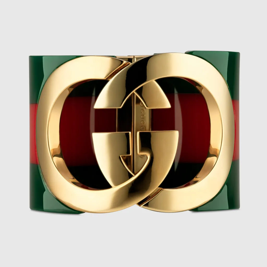 Gucci Interlocking Cuff Bracelet