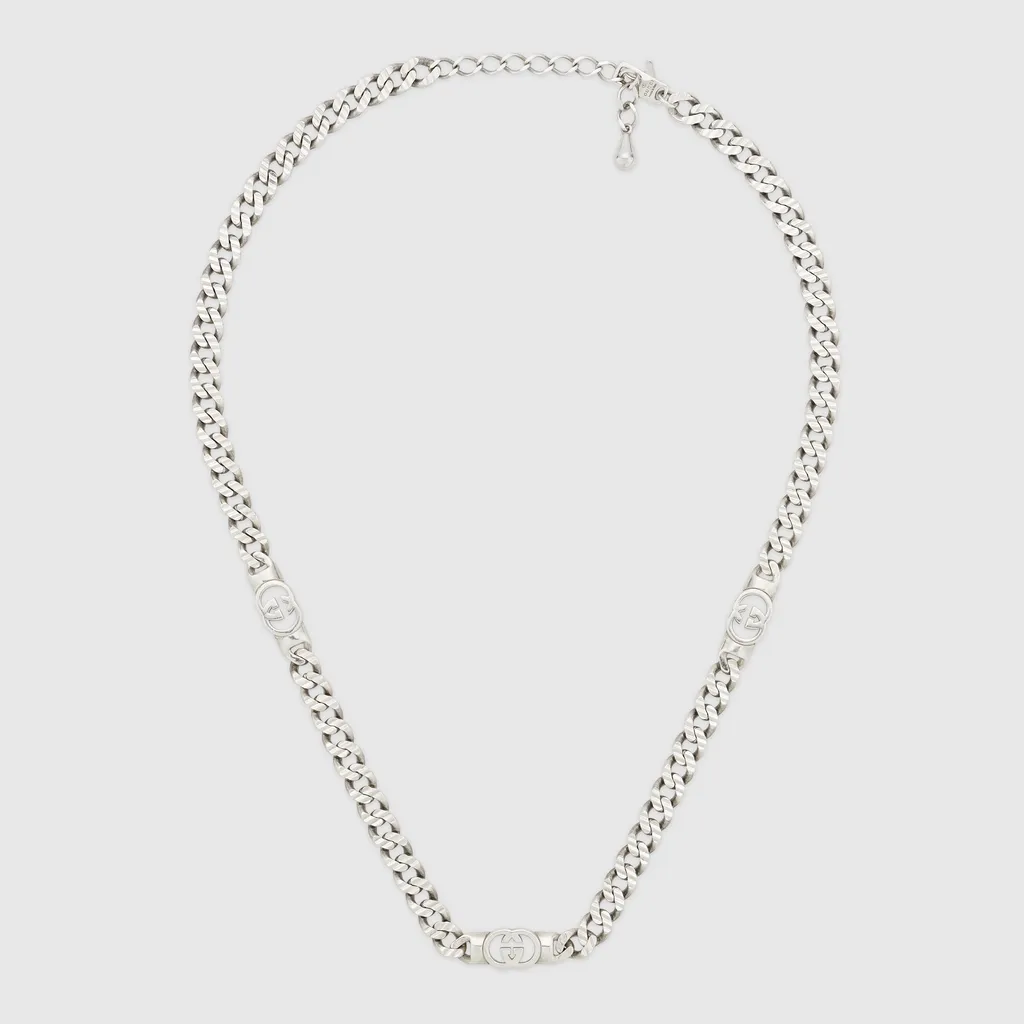 Gucci Interlocking Chain Necklace