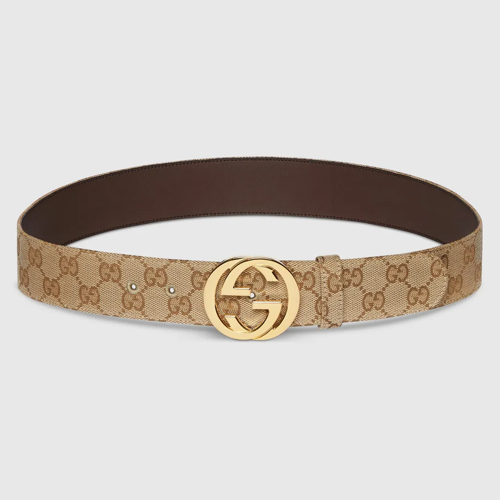 Belt With Interlocking G Buckle
