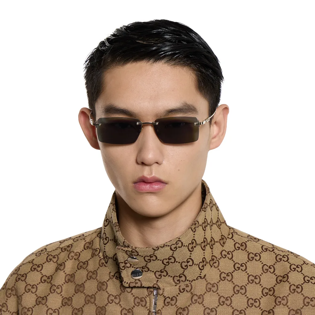 Rectangular Frame Sunglasses