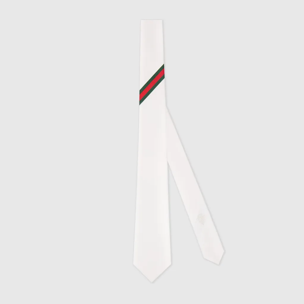Web Silk Jacquard Tie