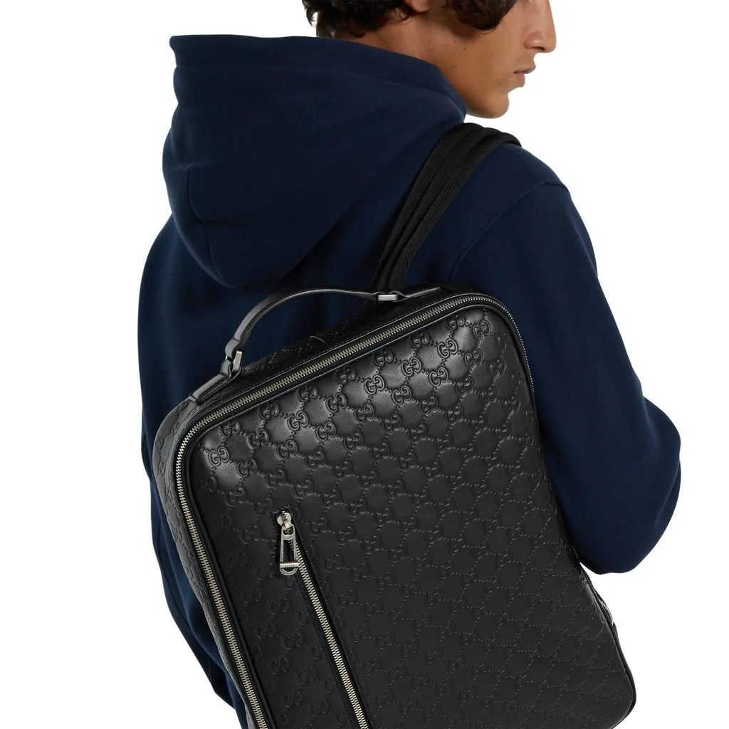 Gg Emblem Medium Backpack