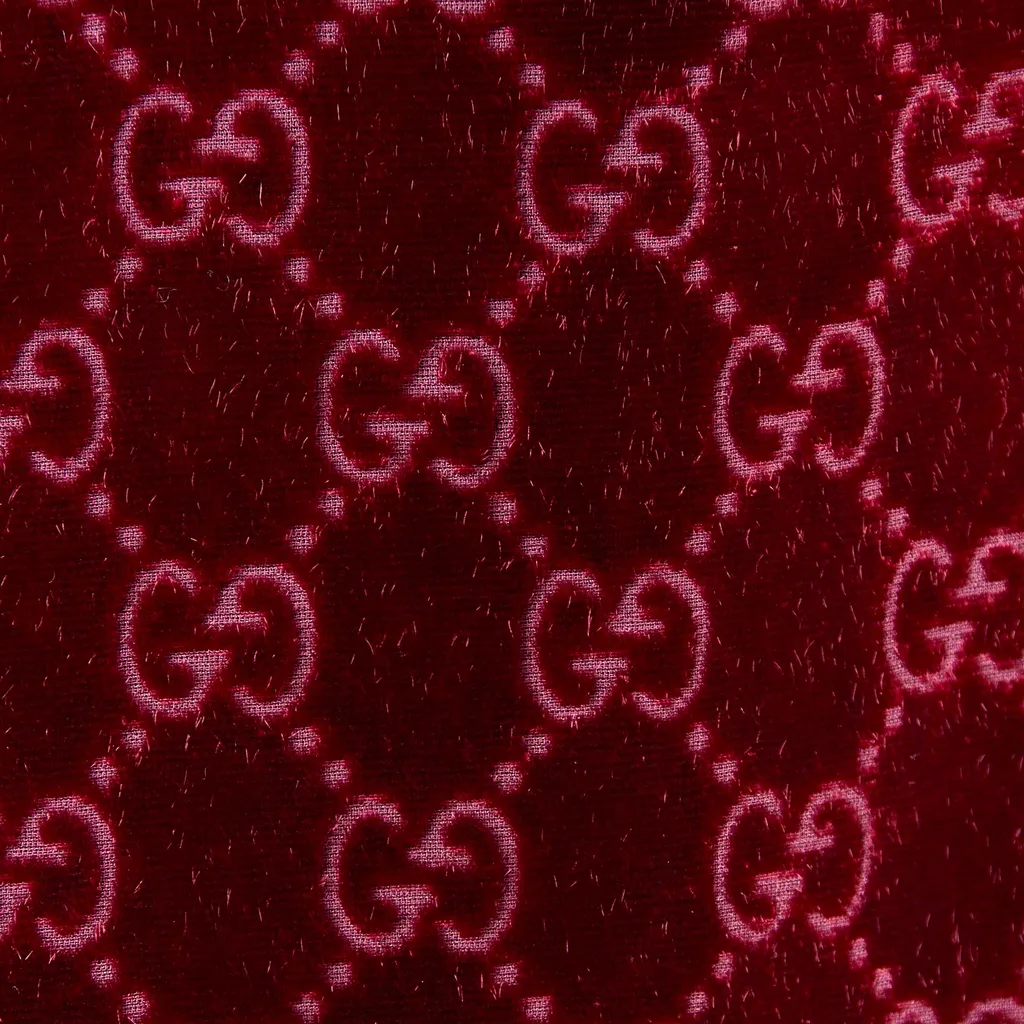 Gg Stretch Velvet Devoré Pants