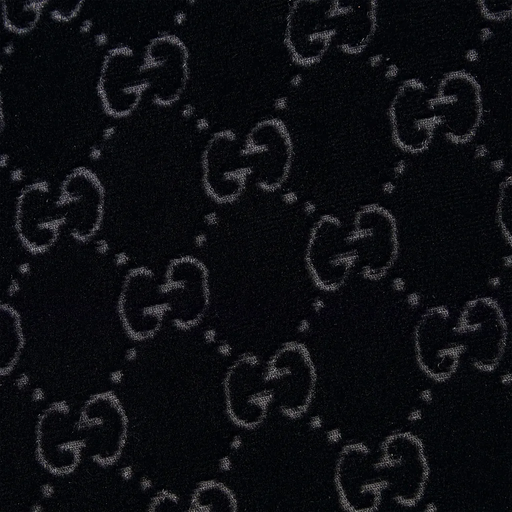 Gg Stretch Velvet Devoré Pants