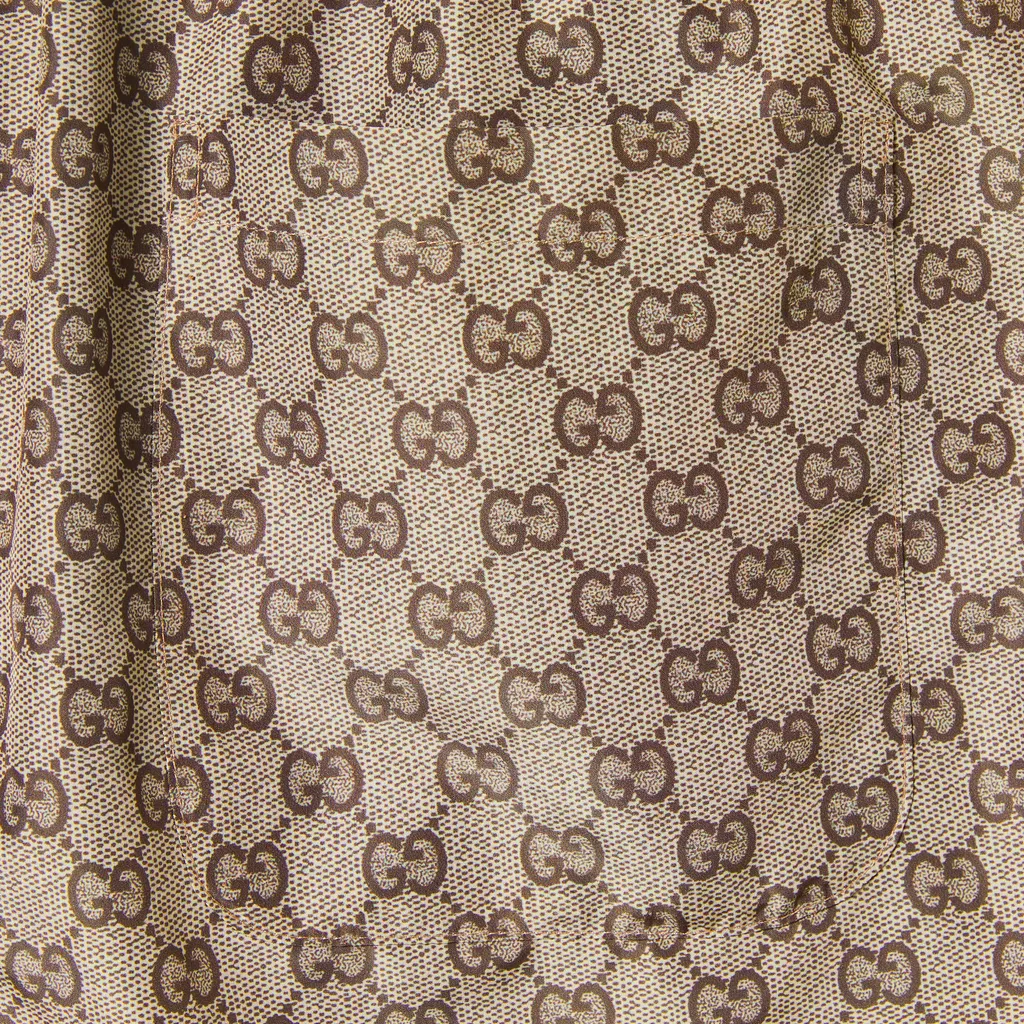 Printed Nylon Swim Shorts
