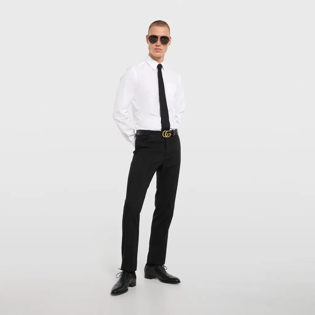 Gg Wool Pants