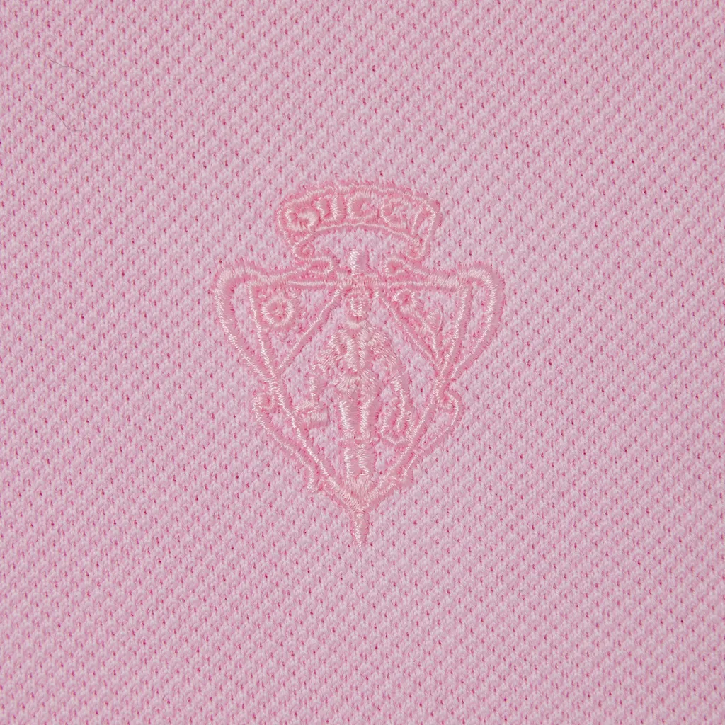 Cotton Piquet Polo Shirt With Embroidery