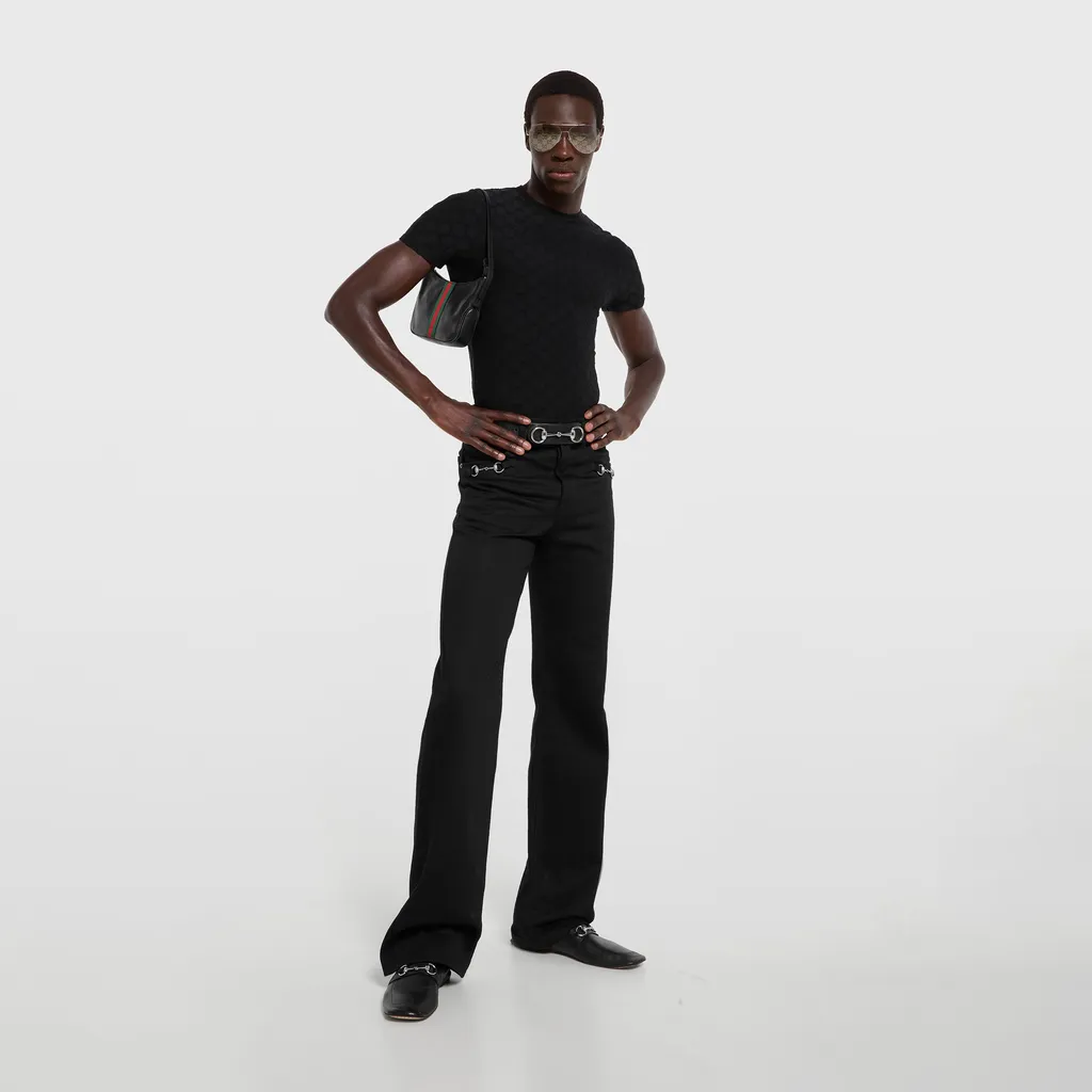 Gg Stretch Jersey T-Shirt