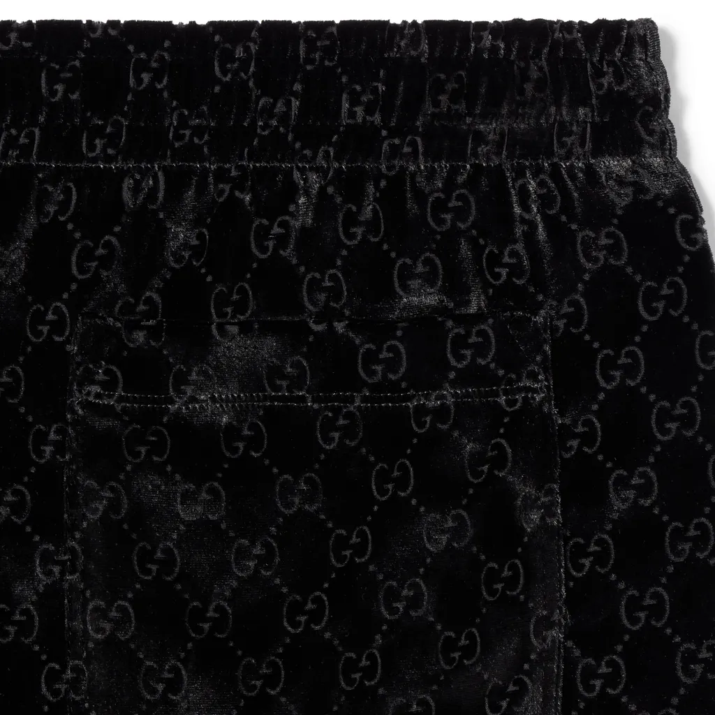 Gg Velvet Devoré Sportswear Pants