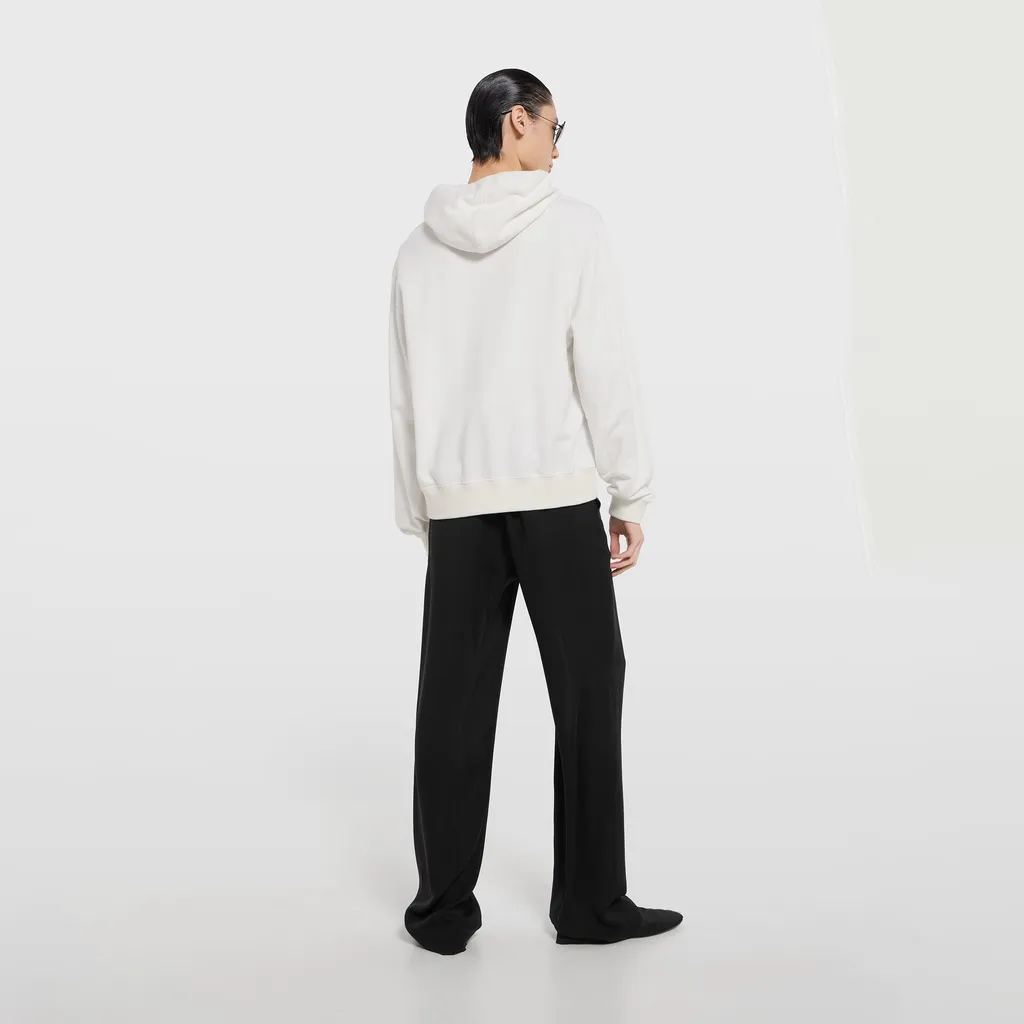 Cashmere Blend Sweatshirt With Embroidery