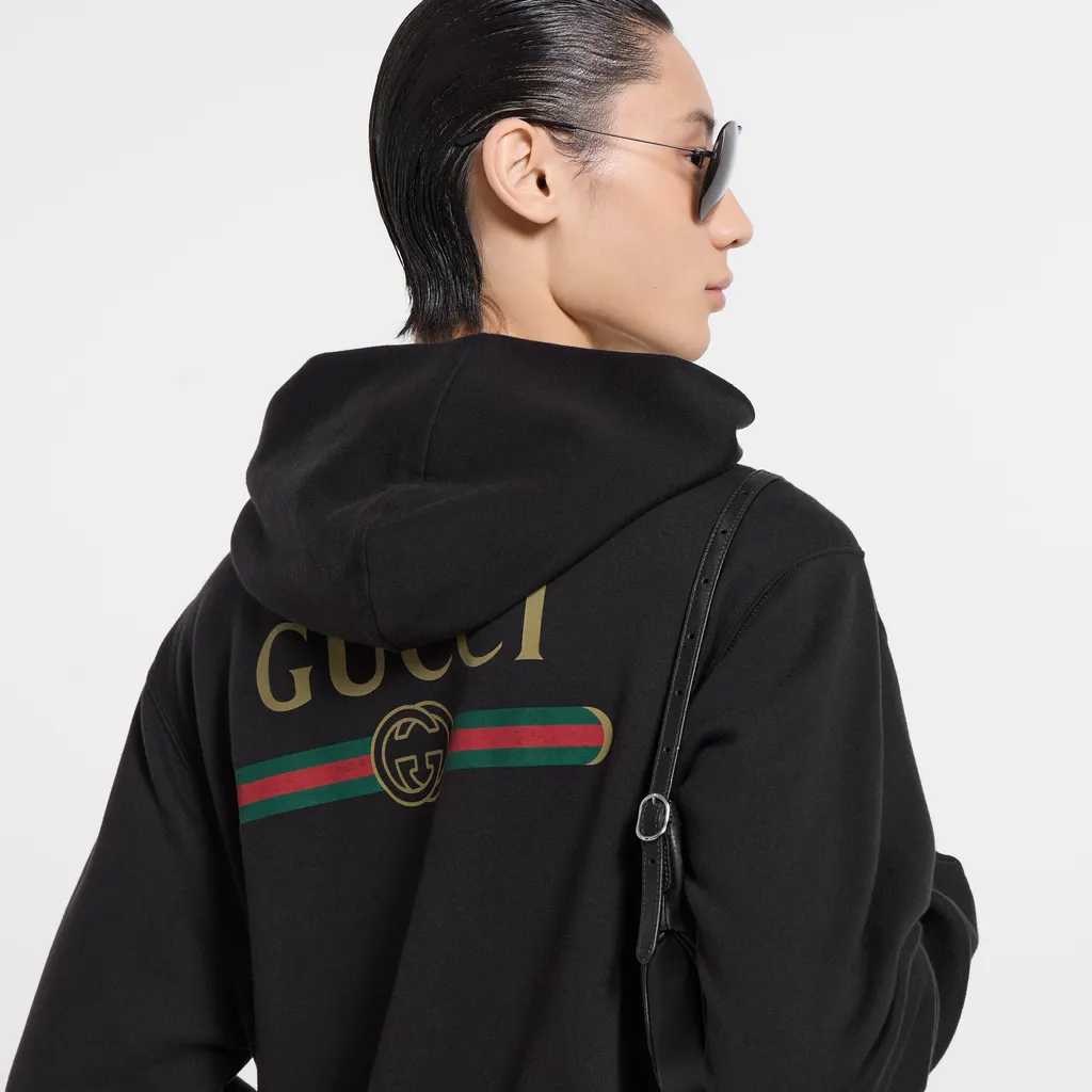 Cashmere Blend Zip Jacket With Print