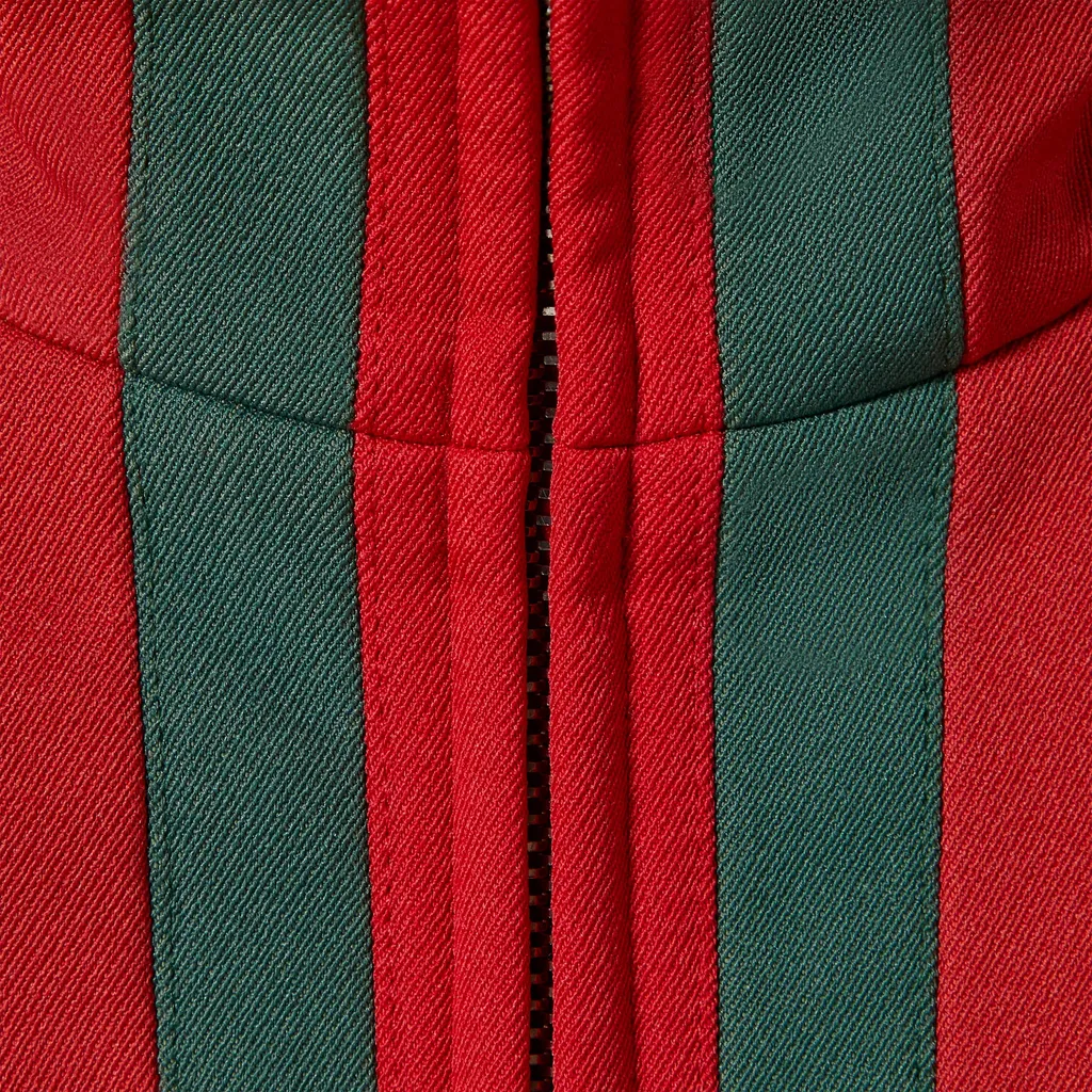 Stretch Nylon Zip Jacket With Web