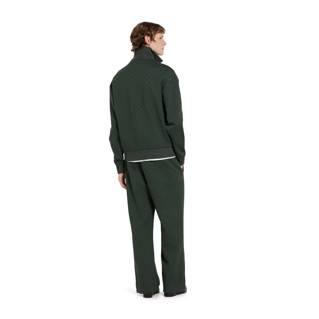 Gg Technical Jersey Zip Jacket