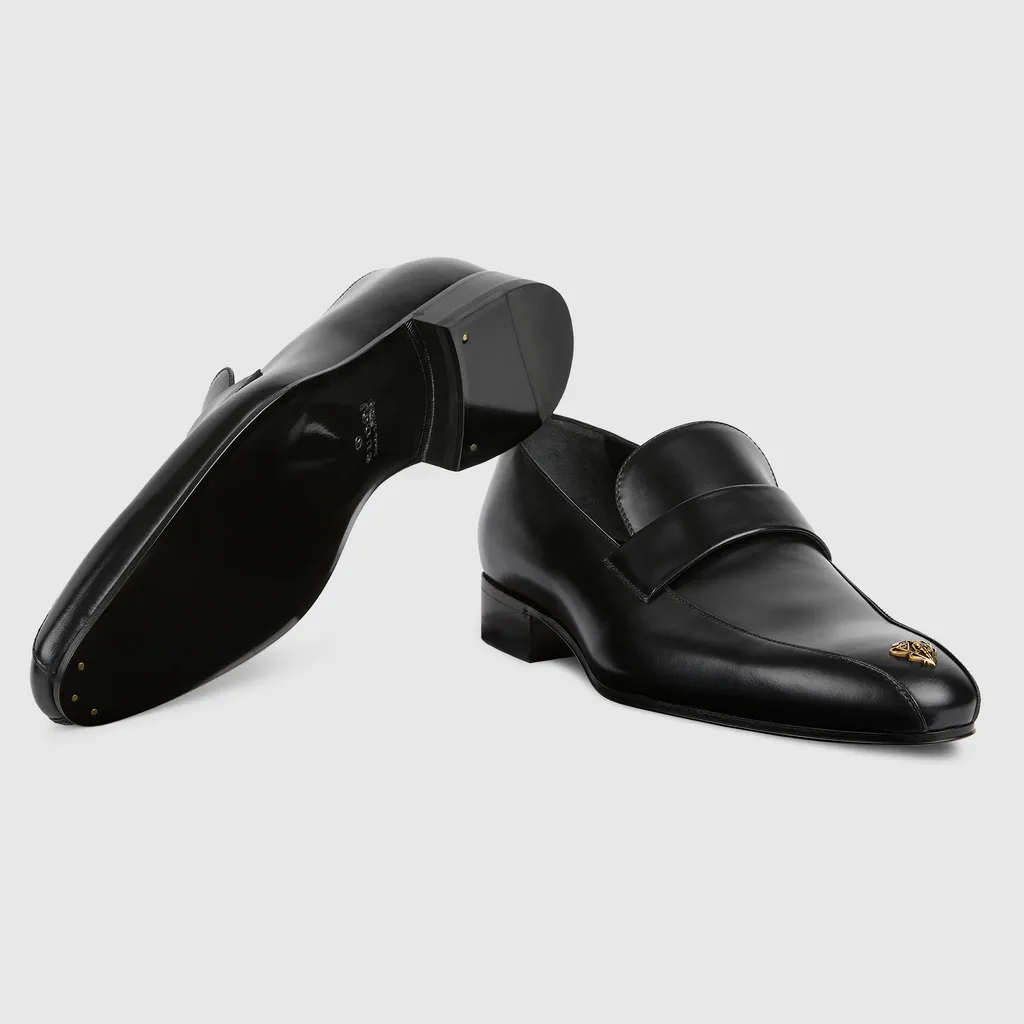 Loafer With Gucci Crest