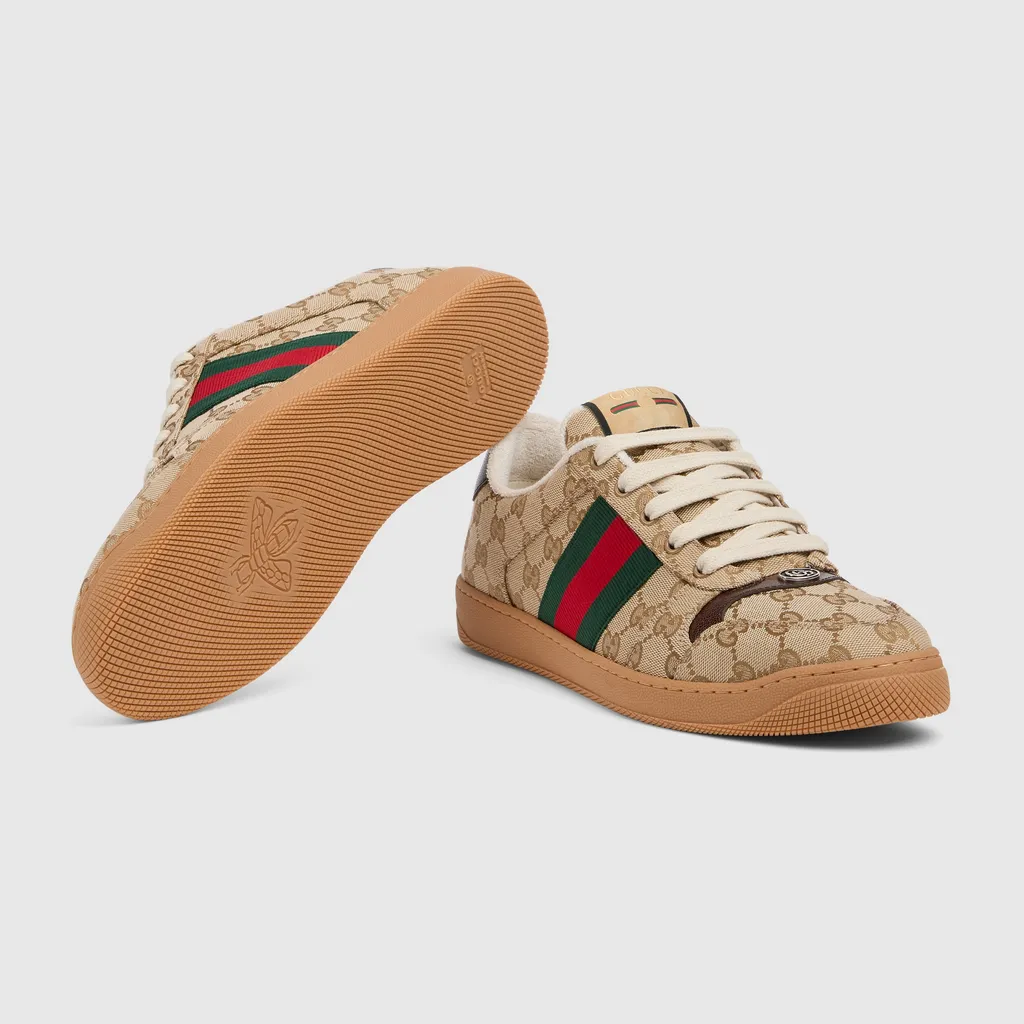 Worn-Out Effect Screener Sneaker