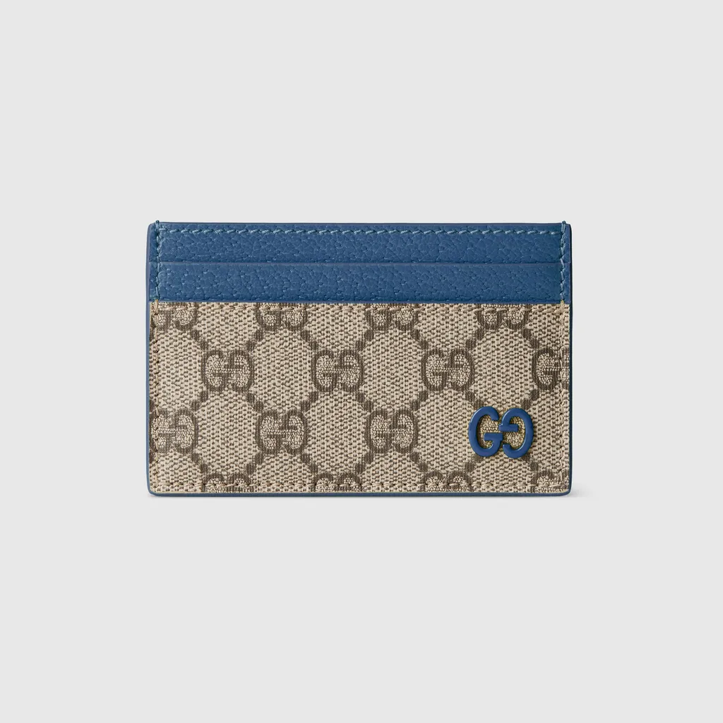 Blue Trim Gg Card Case