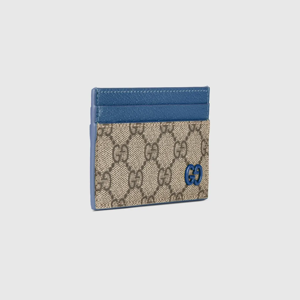 Blue Trim Gg Card Case