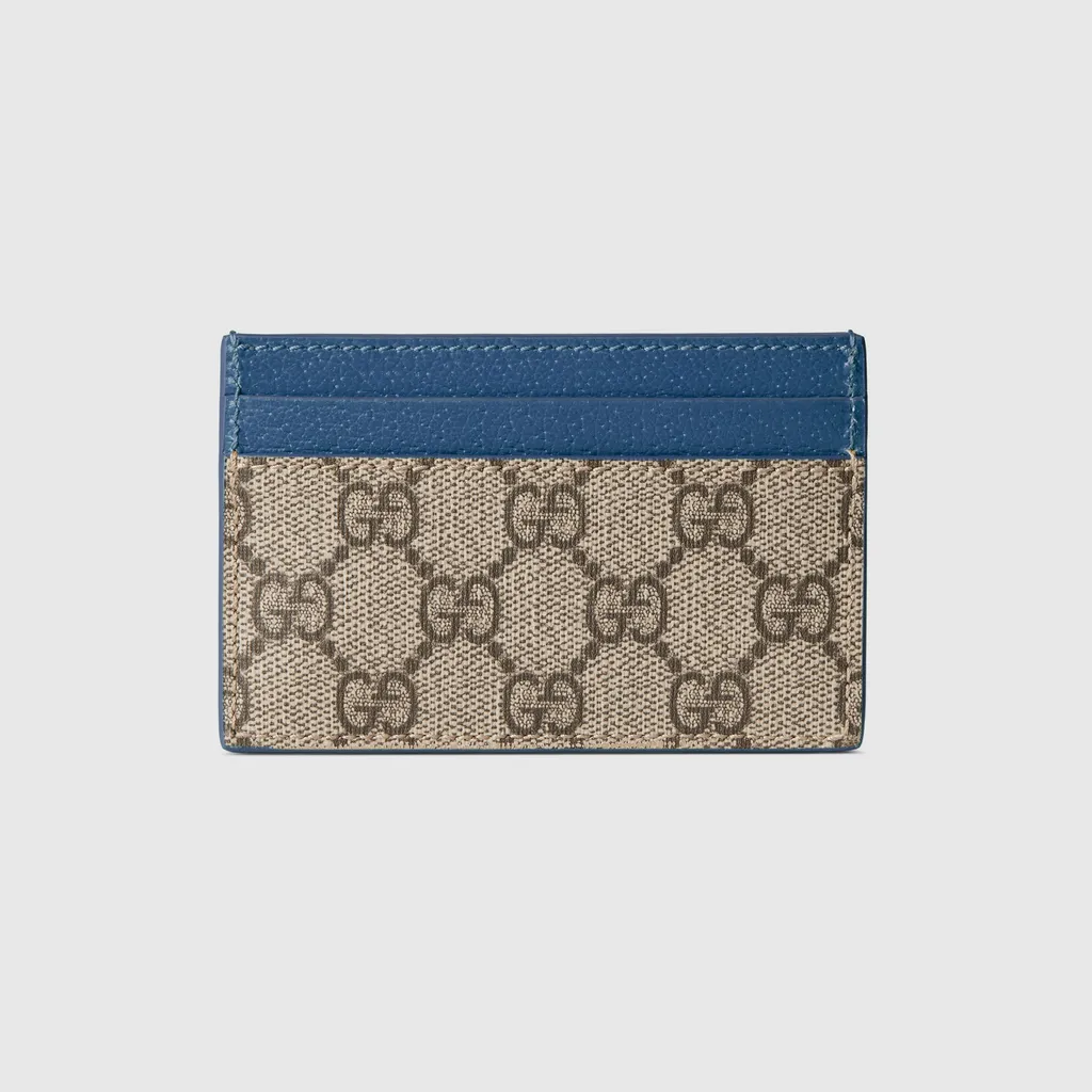 Blue Trim Gg Card Case
