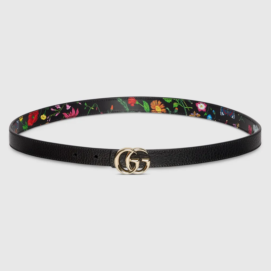 Reversible Gg Marmont Thin Belt
