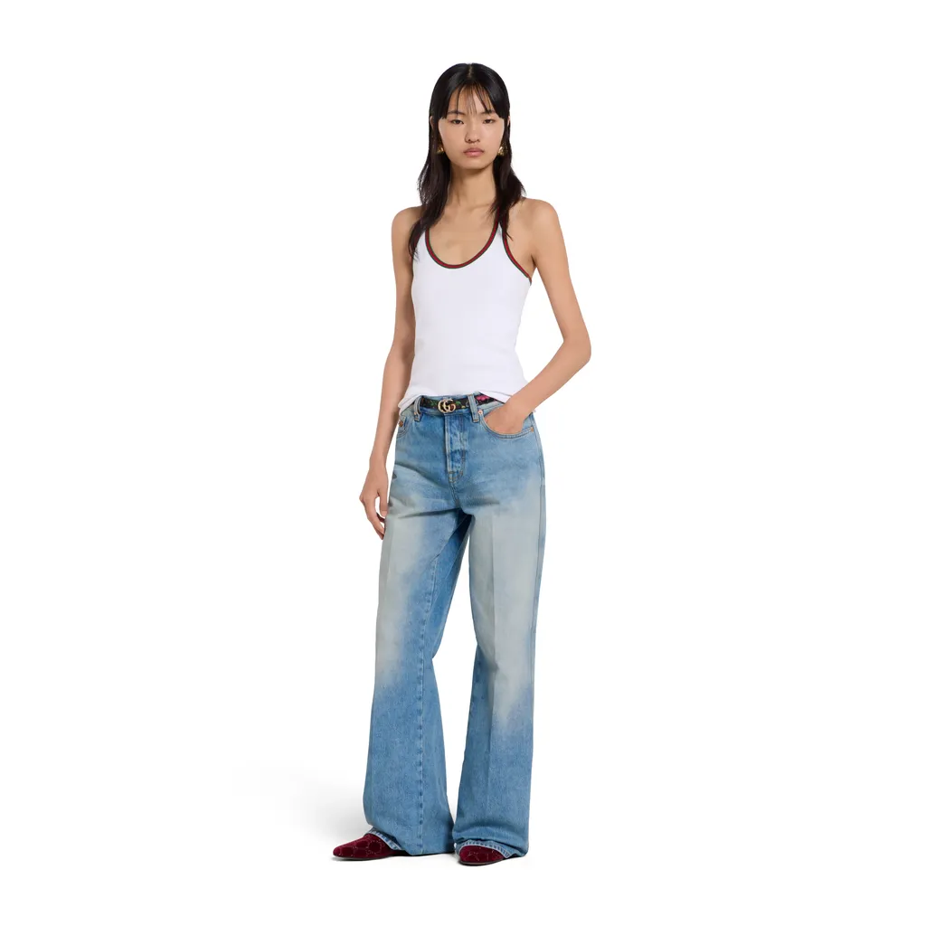 Reversible Gg Marmont Thin Belt
