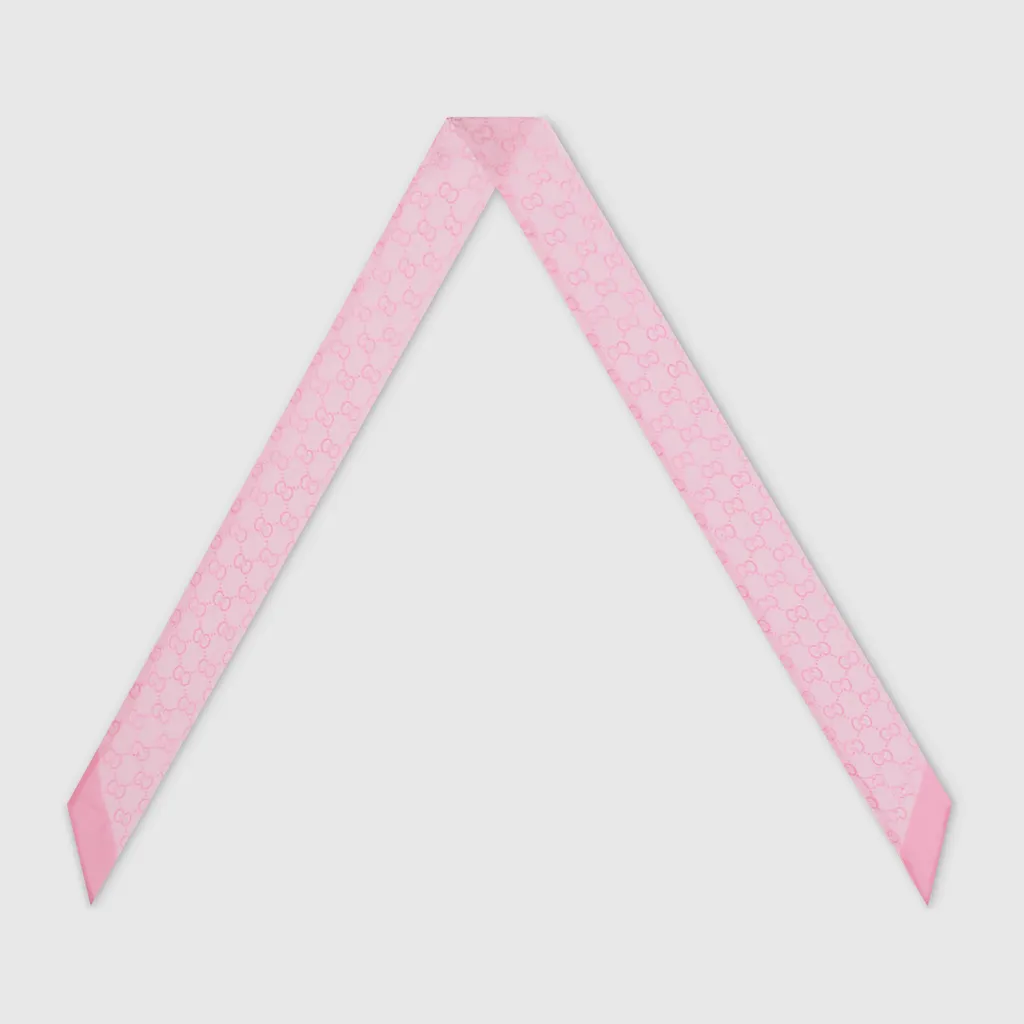 Printed Silk Chiffon Ribbon