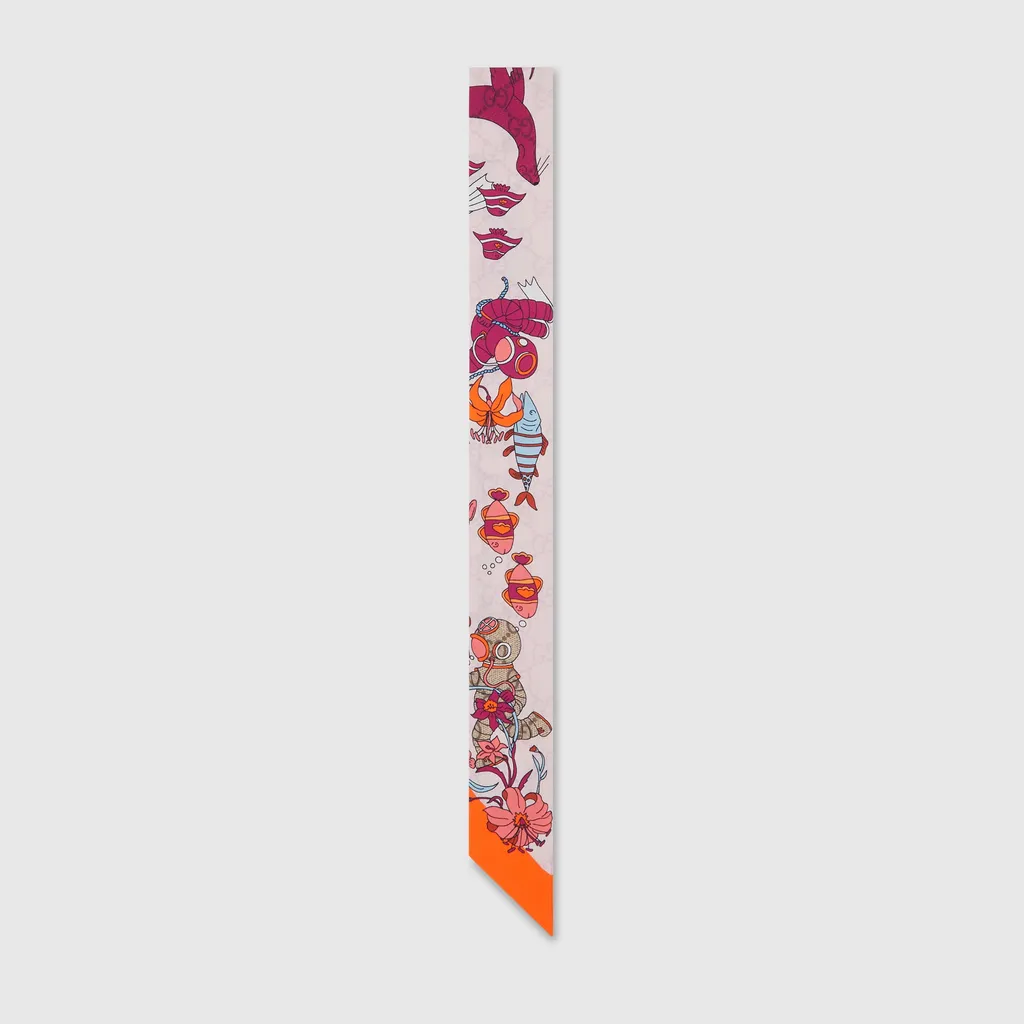 Printed Silk Ribbon