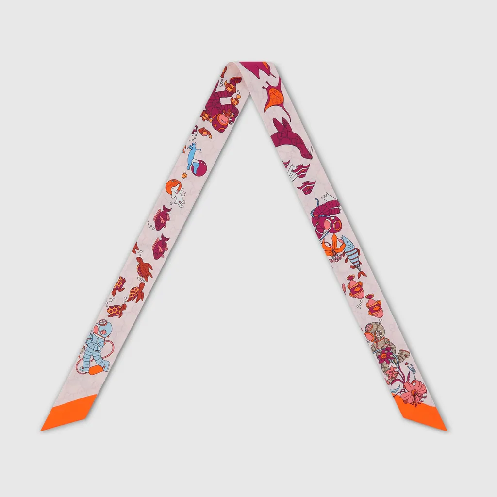 Printed Silk Ribbon