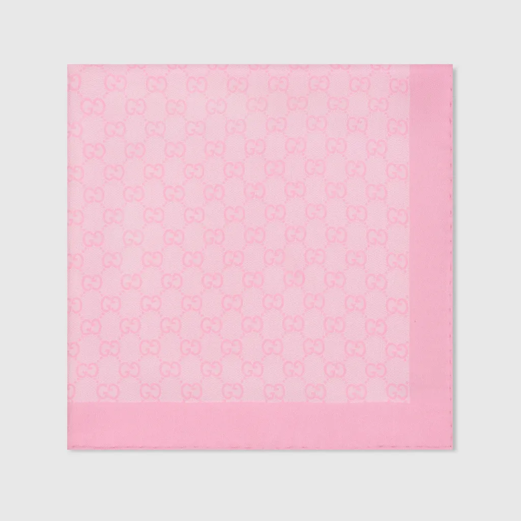 Printed Silk Twill Carré