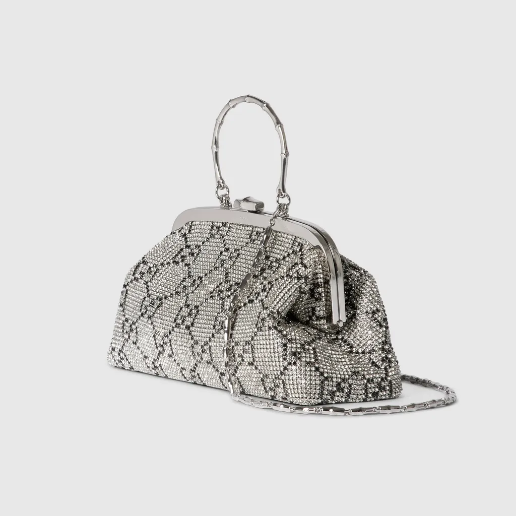 Crystal Medium Evening Top Handle Bag