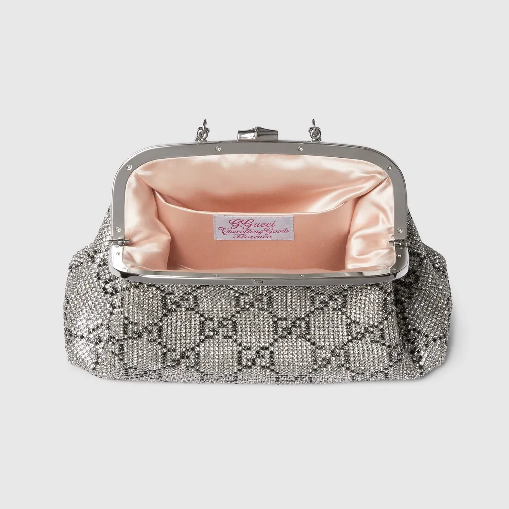 Crystal Medium Evening Top Handle Bag