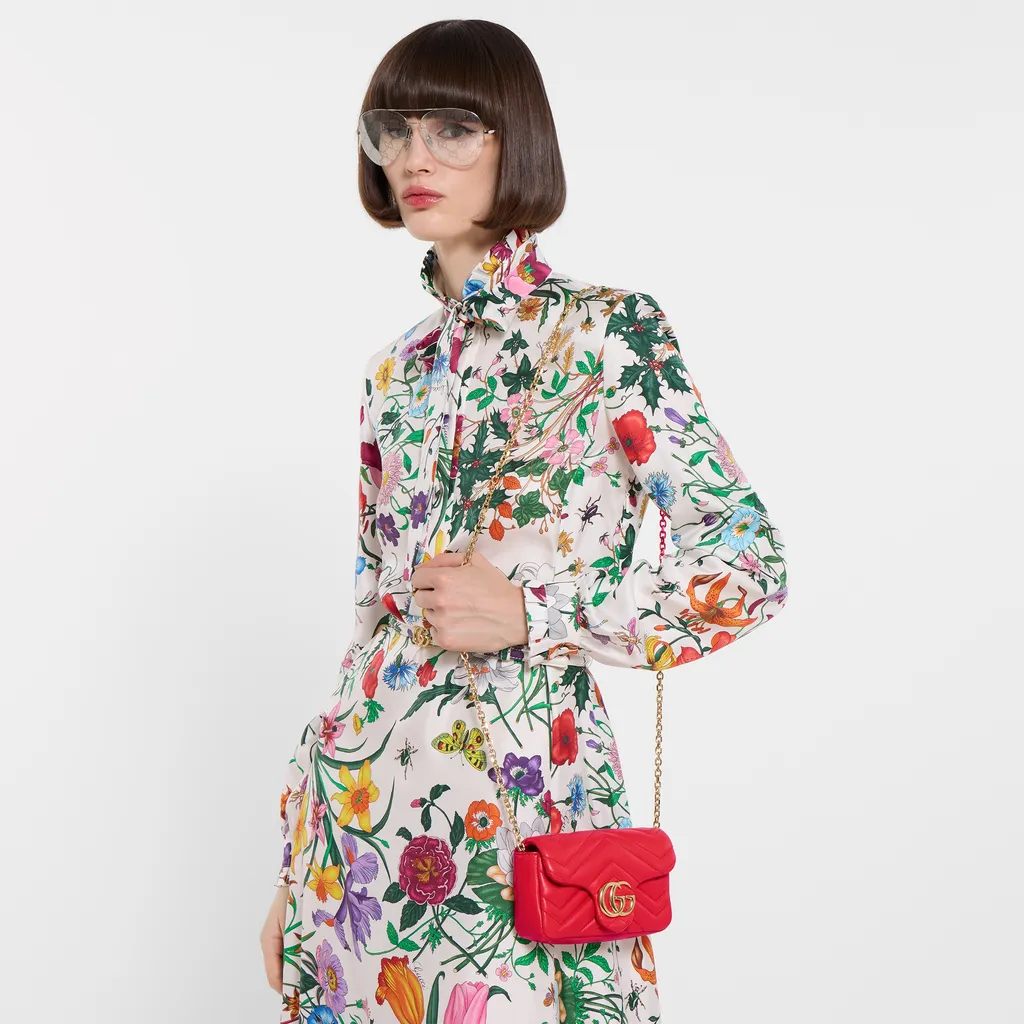 Gg Marmont Mini Shoulder Bag