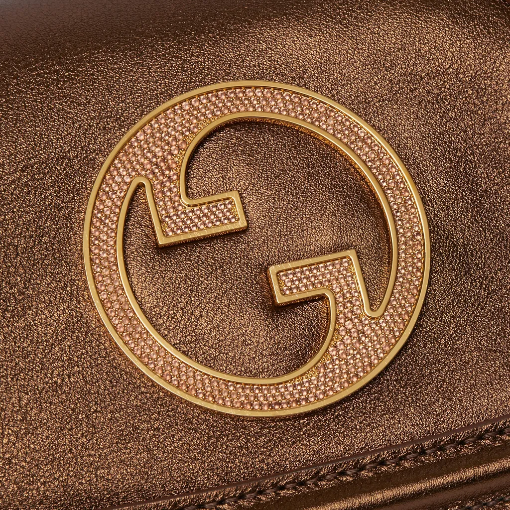 Gucci Blondie Crystal Small Shoulder Bag