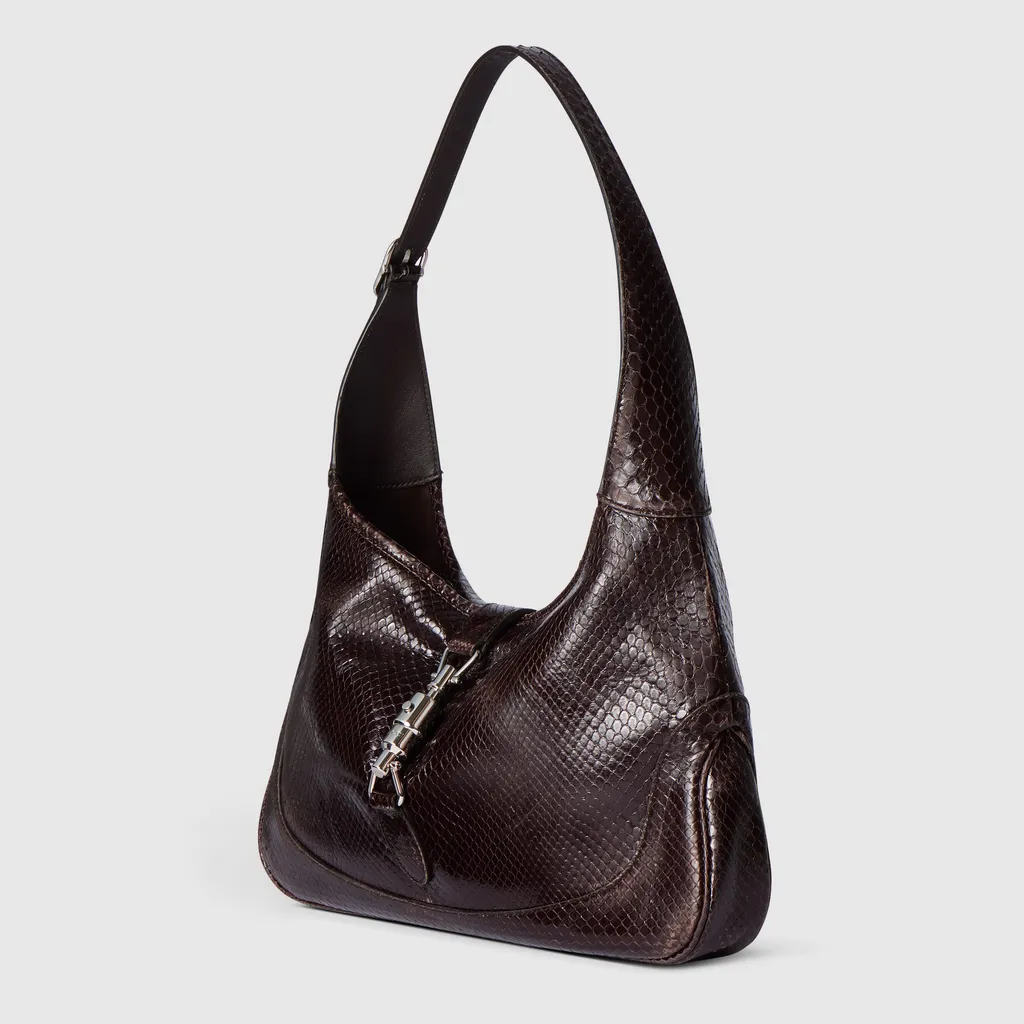 Gucci Jackie 1961 Python Medium Shoulder Bag