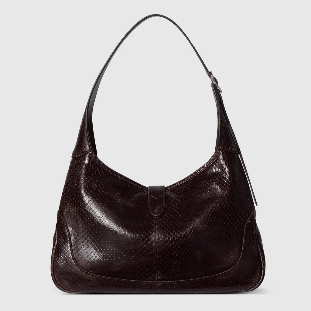 Gucci Jackie 1961 Python Medium Shoulder Bag